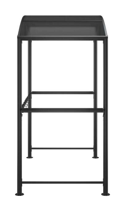 vidaXL Pavillon anthrazit Stahl B/H/T/L: ca. 114x230x114x210 cm