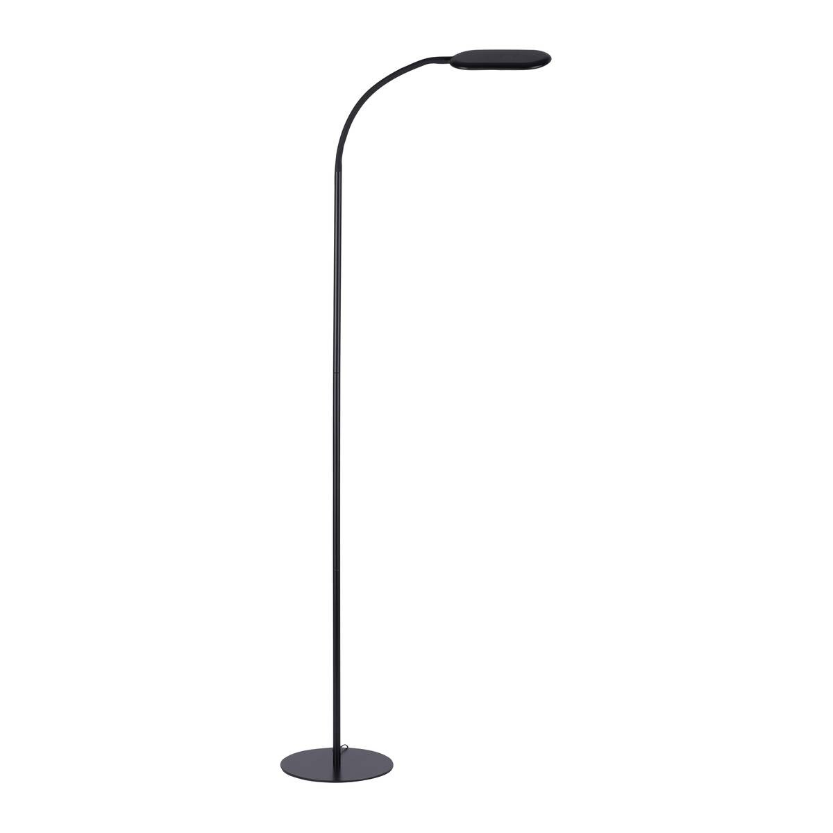 Just Light Stehlampe KELLY 14406-18 schwarz Kunststoff B/H/T: ca. 63x175x63 cm 1 Brennstellen