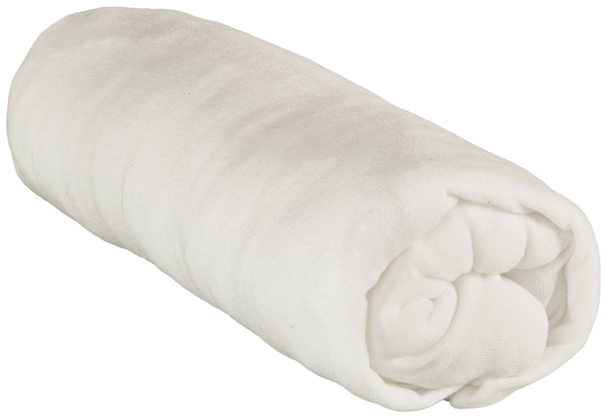 Sensation Jersey Spannbetttuch weiß 50% Baumwolle, 50% Polyester B/L: ca. 100x200 cm