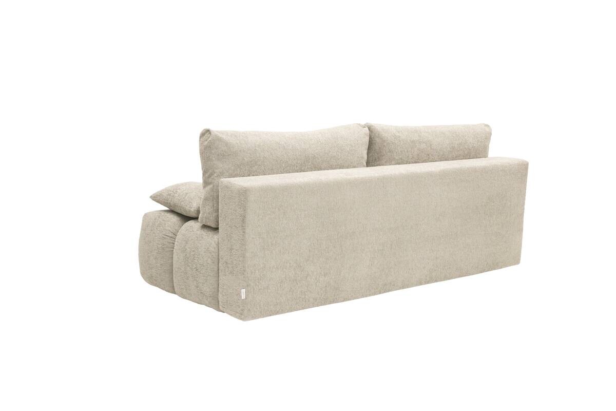Schlafsofa elfenbein Polyester B/H/T: ca. 210x72x105 cm