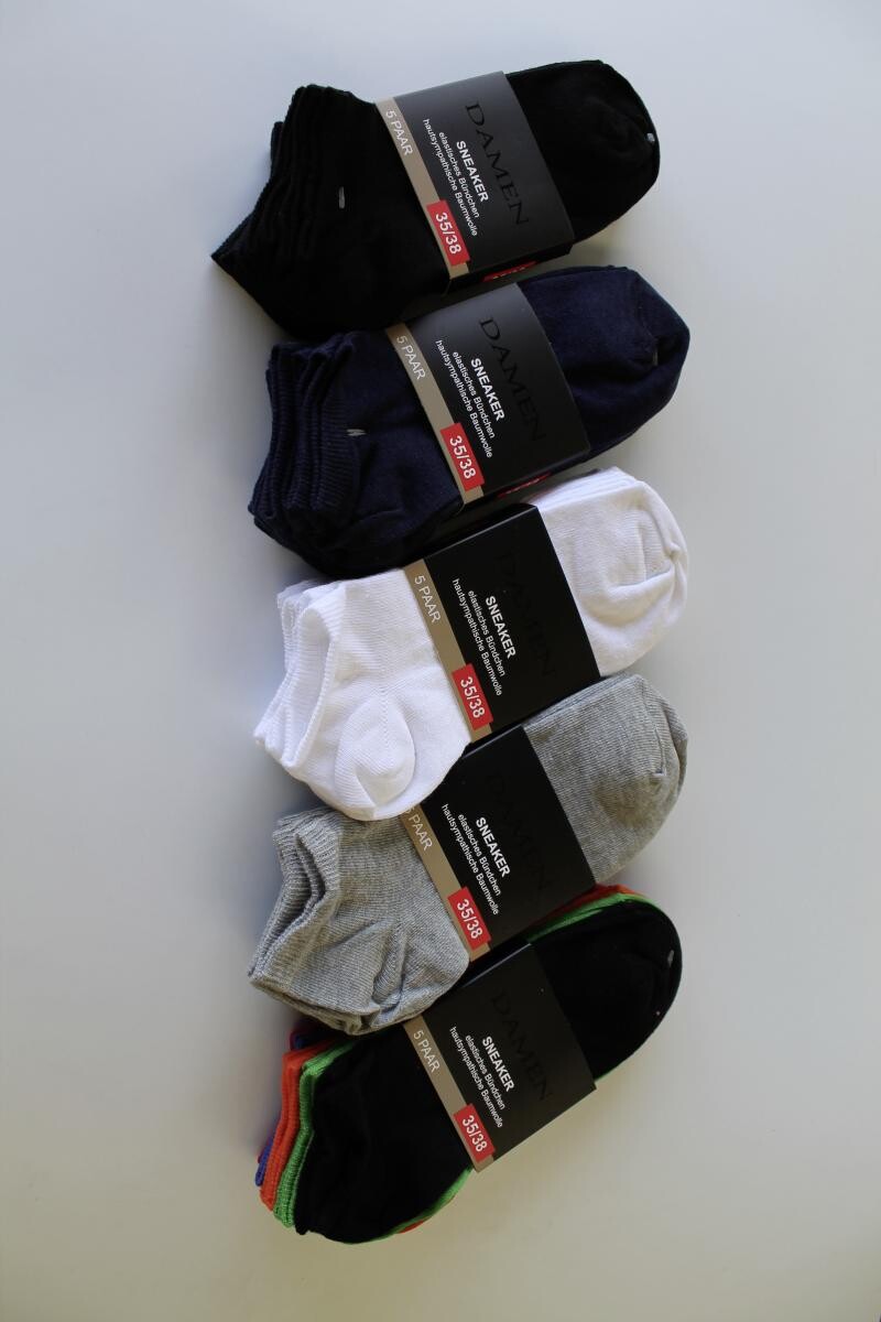 Damen-Socken sortiert 1 Packstücke Größe 35-38
