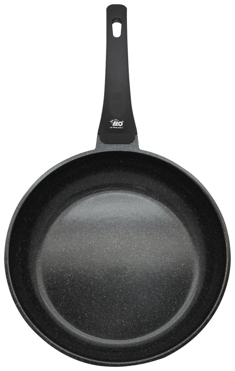 ELO Pfanne schwarz Aluminium