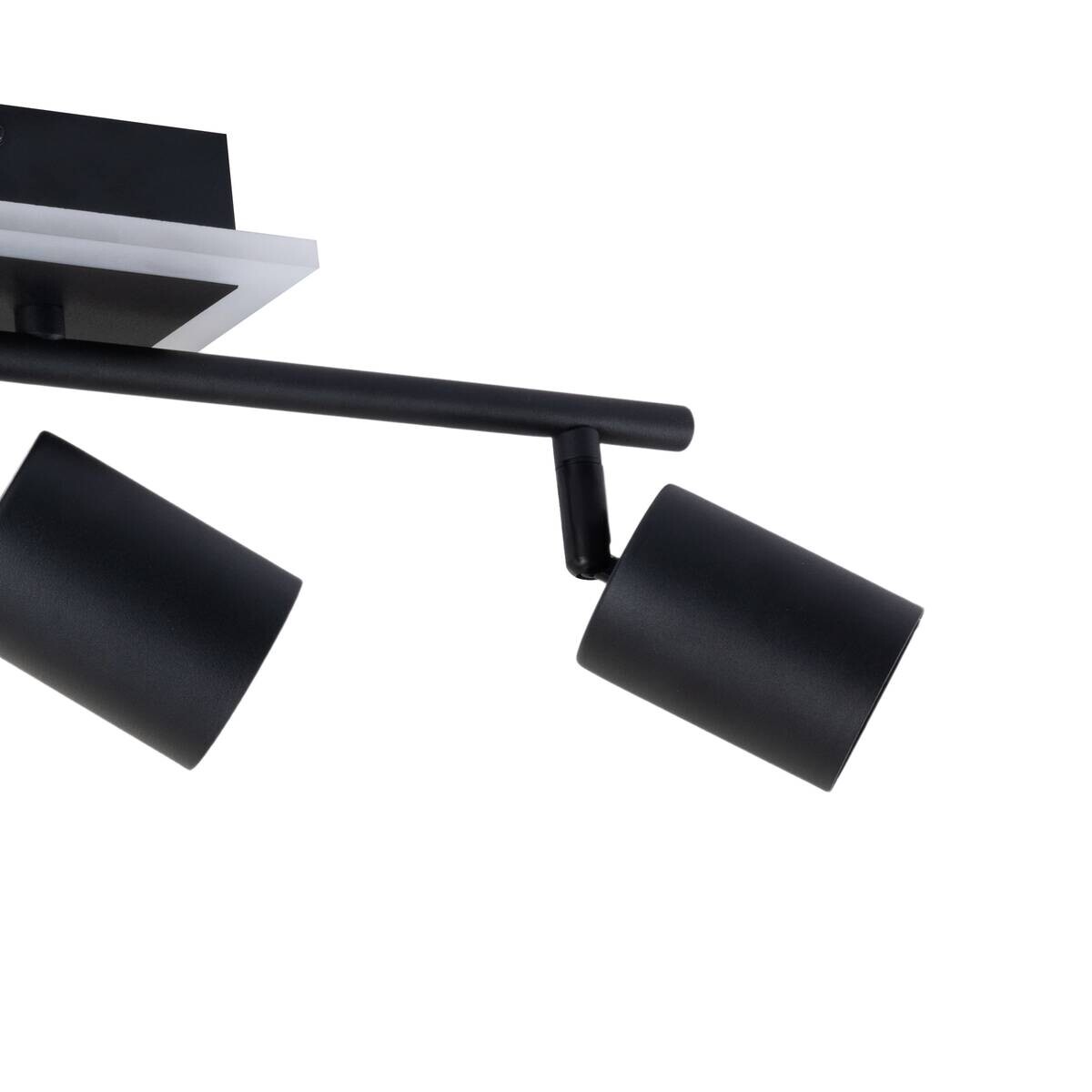 POCOline LED-Spot Akshan schwarz Metall B/H/L: ca. 9,5x16x55 cm 3 Brennstellen