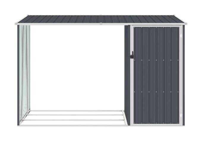 vidaXL Gartenhaus anthrazit B/H: ca. 245x159 cm