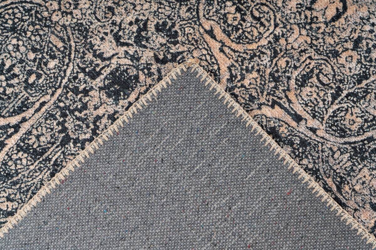 360Living Teppich Faye schwarz B/L: ca. 150x230 cm