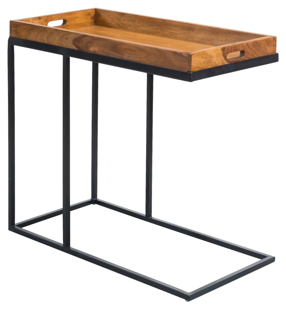Beistelltisch rosenholz Nachbildung Holz B/H/T: ca. 70x65x34 cm