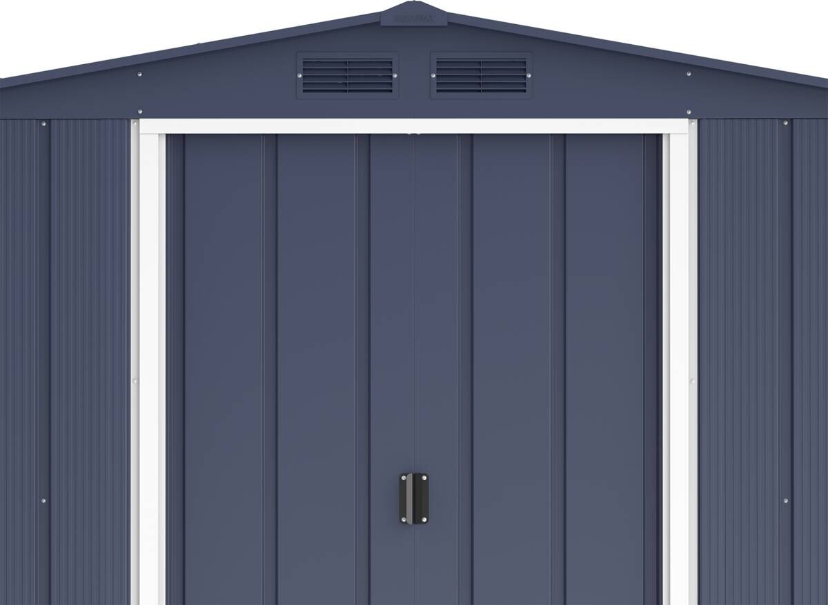 VCM Gerätehaus anthrazit B/H/L: ca. 262x191x234 cm