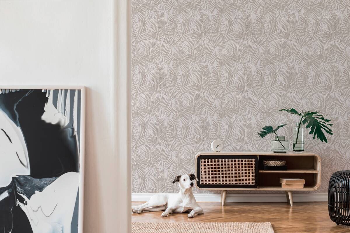 A.S.Creation Vliestapete Attractive 2 Floral weiß B/L: ca. 53x1005 cm