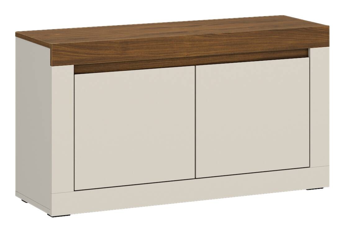 Schuhbank Salo Cashmere Optik nussbaum Nachbildung B/H/T: ca. 94x54x37 cm