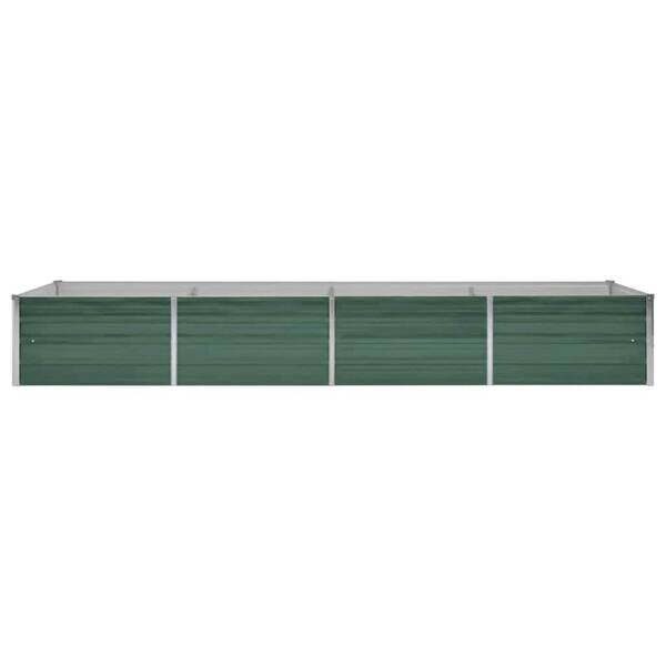 Hochbeet grün Stahl B/H/L: ca. 80x45x320 cm