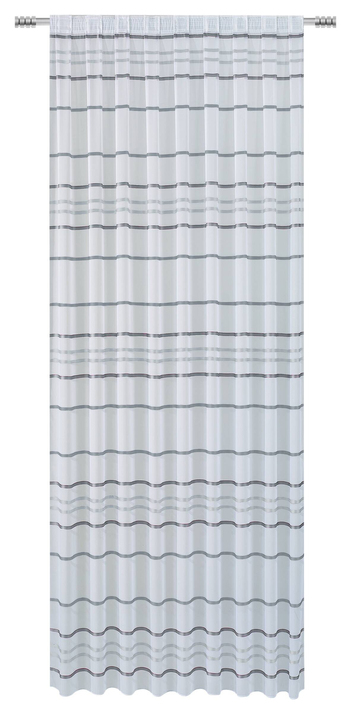 POCOline Fertigstore Bella grau 100% Polyester B/L: ca. 300x245 cm