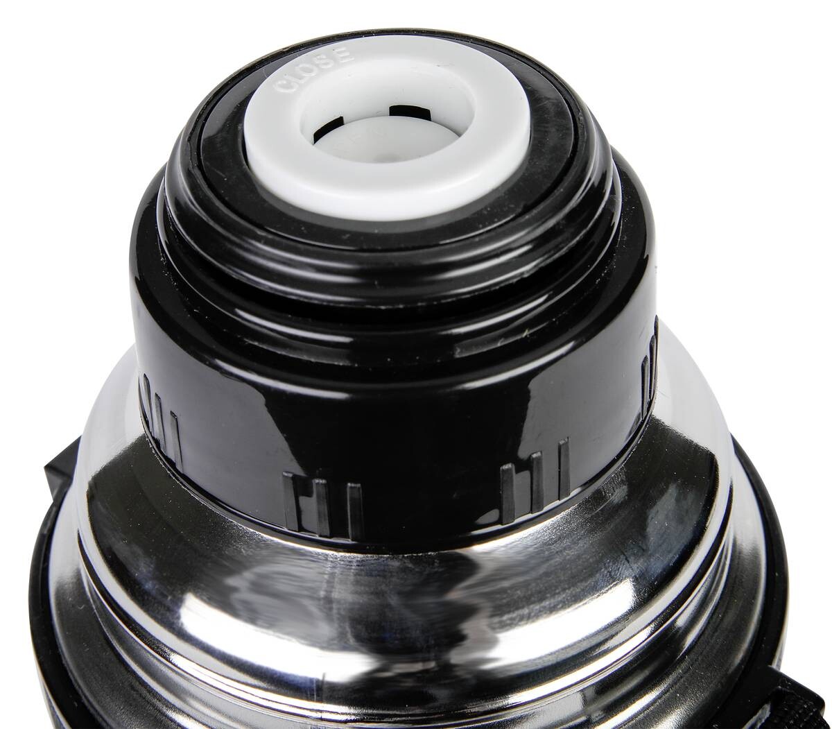 Axentia Isolierflasche silber Edelstahl B/H/L: ca. 9,4x30x9,4 cm