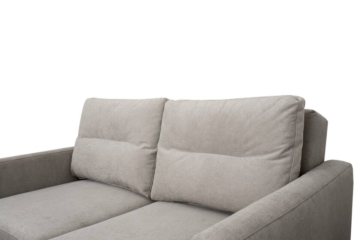 Schlafsofa Gloria grau Webstoff B/H/T: ca. 152x94x102 cm
