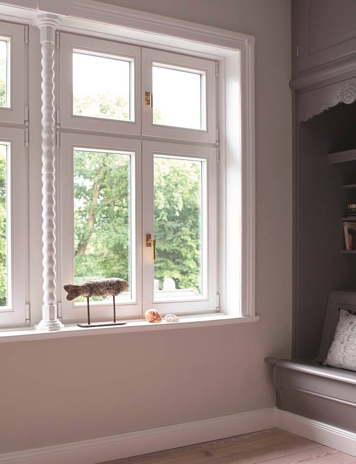 Alpina Weißlack für Türen & Fenster weiß seidenmatt ca. 2 l