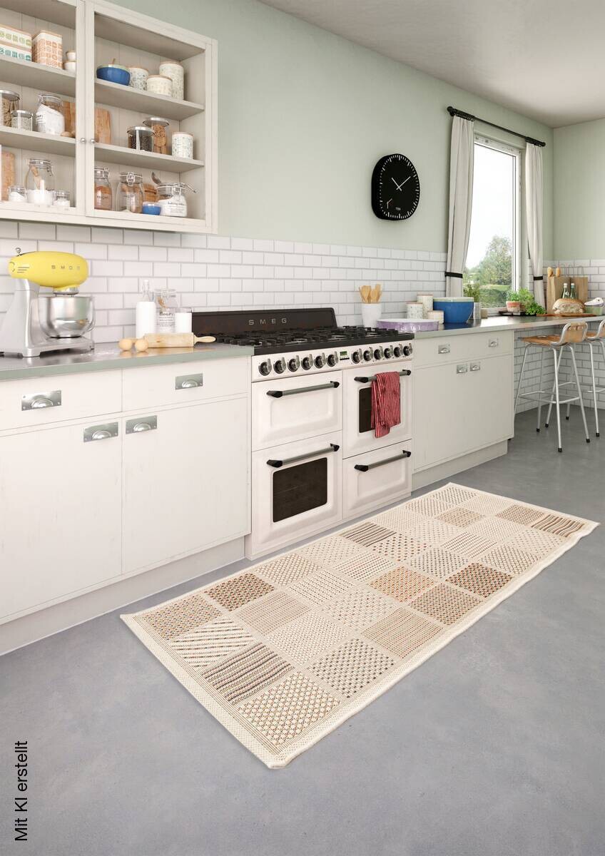 In-/Outdoor-Teppich Sky beige B/L: ca. 80x150 cm