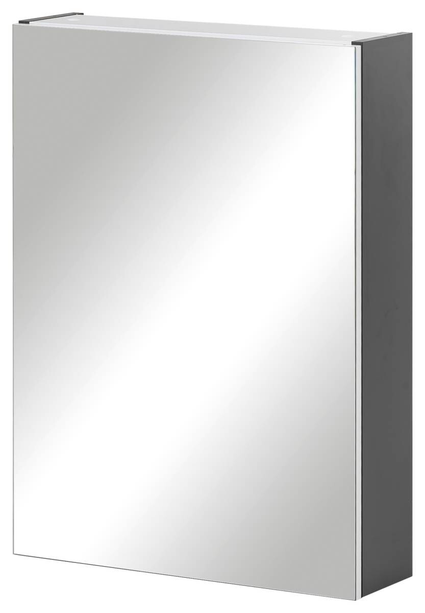 Spiegelschrank Cosmo anthrazit B/H/T: ca. 50x70,7x15,8 cm