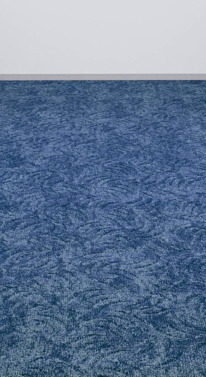 Teppichboden Milano blau B: ca. 500 cm pro m²