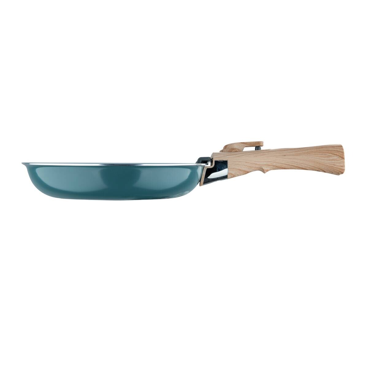 BERGNER Pfannenset CLICK & COOK silber Aluminium 4 tlg.