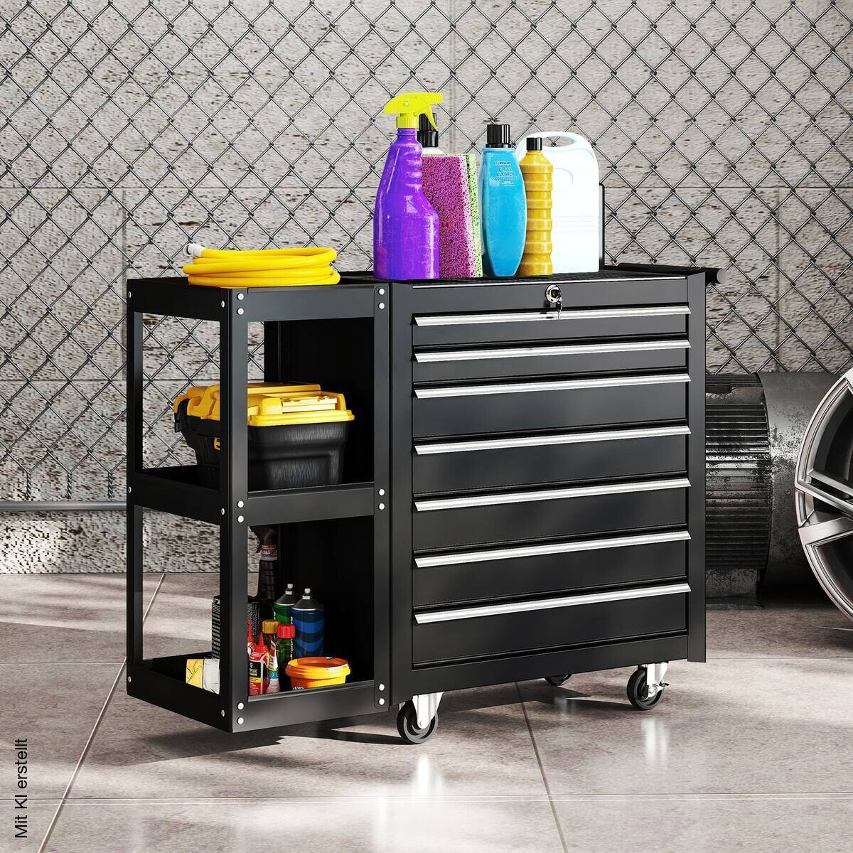 Werkstattwagen B/H/T: ca. 96x75x33,5 cm