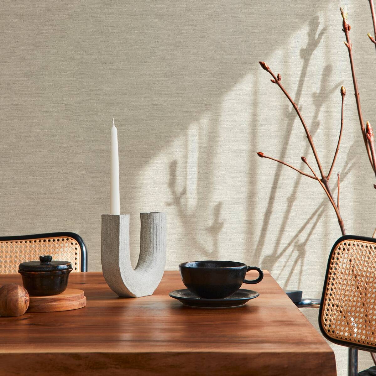 A.S.Creation Vliestapete weiß B/H/D: ca. 53x1005x9,5 cm