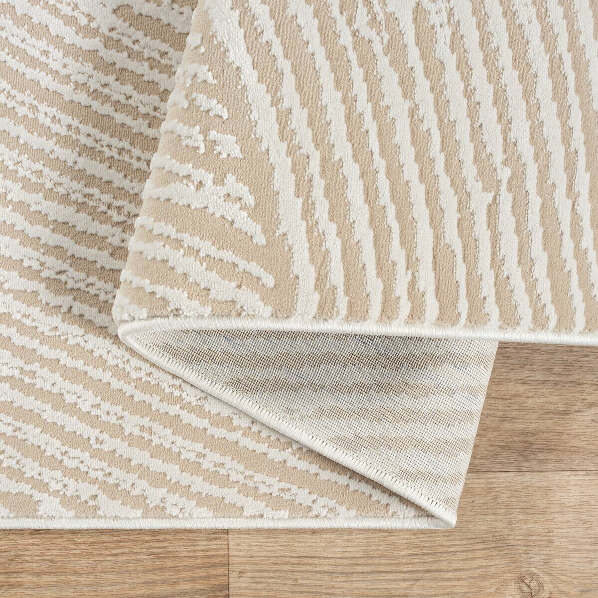 Sanat Kurzflorteppich HERA beige B/L: ca. 120x160 cm