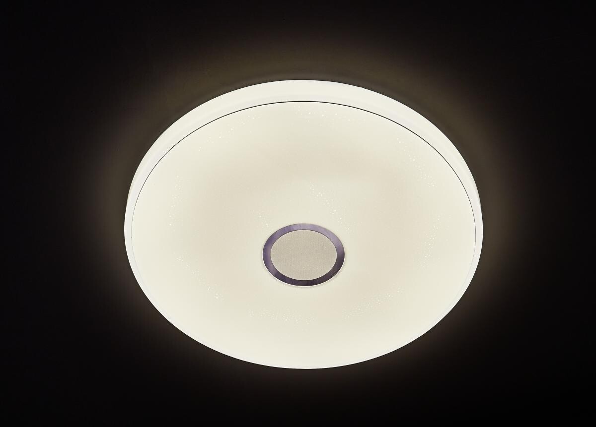 POCOline Deckenleuchte Joyce weiß Chrom Kunststoff D: ca. 70 cm