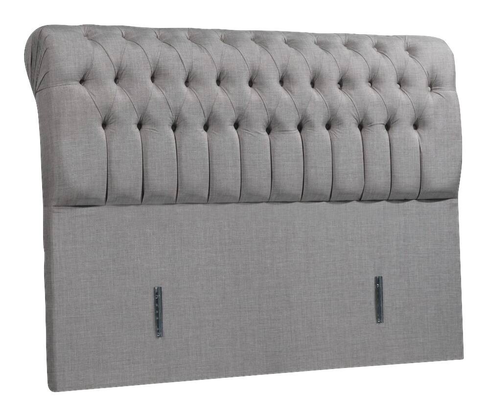 Polsterbett Elegance grau Liegefläche B/L: ca. 180x200 cm