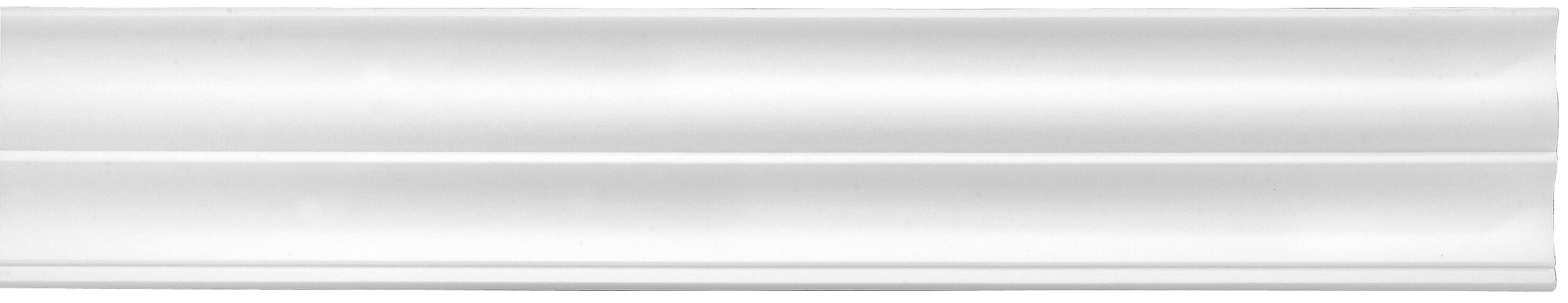 Zierprofil weiß L: ca. 200 cm