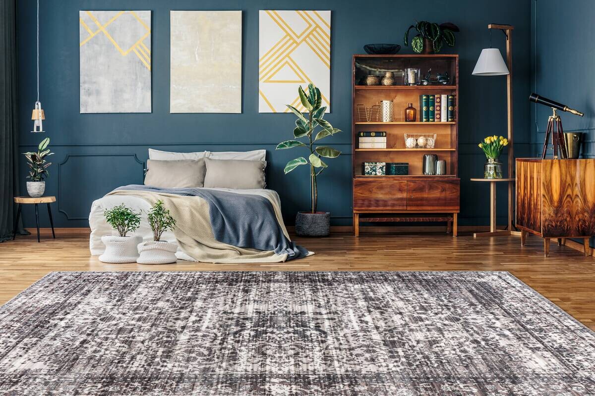 360Living Teppich Saphira grau B/L: ca. 160x230 cm