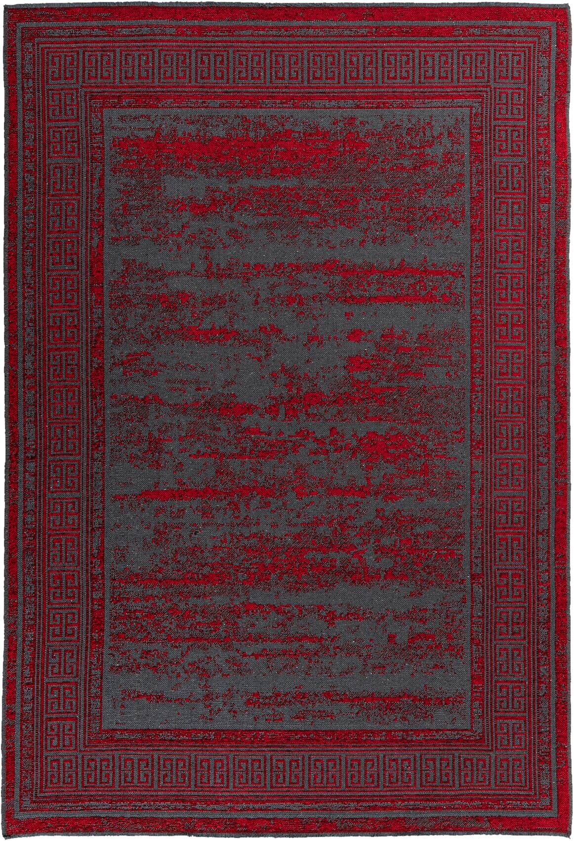 Kayoom Flachflorteppich Kalea 325 rot B/H/L: ca. 80x0,8x150 cm