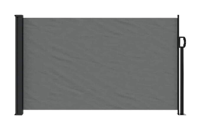 vidaXL Seitenmarkise anthrazit B/H/T/L: ca. 117x120x300x300 cm