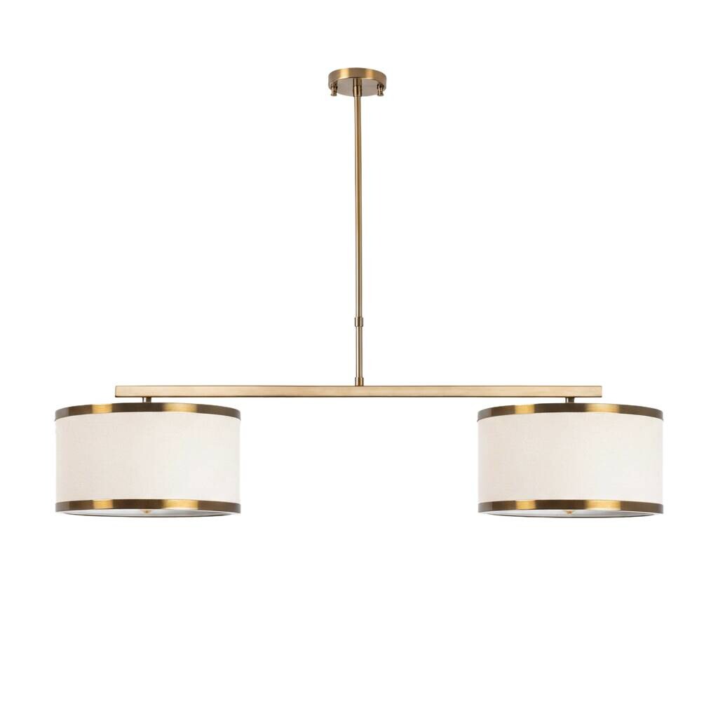 Opviq Pendelleuchte Way-11620 B/H/T/L: ca. 100x75x30x100 cm E27 2 Brennstellen