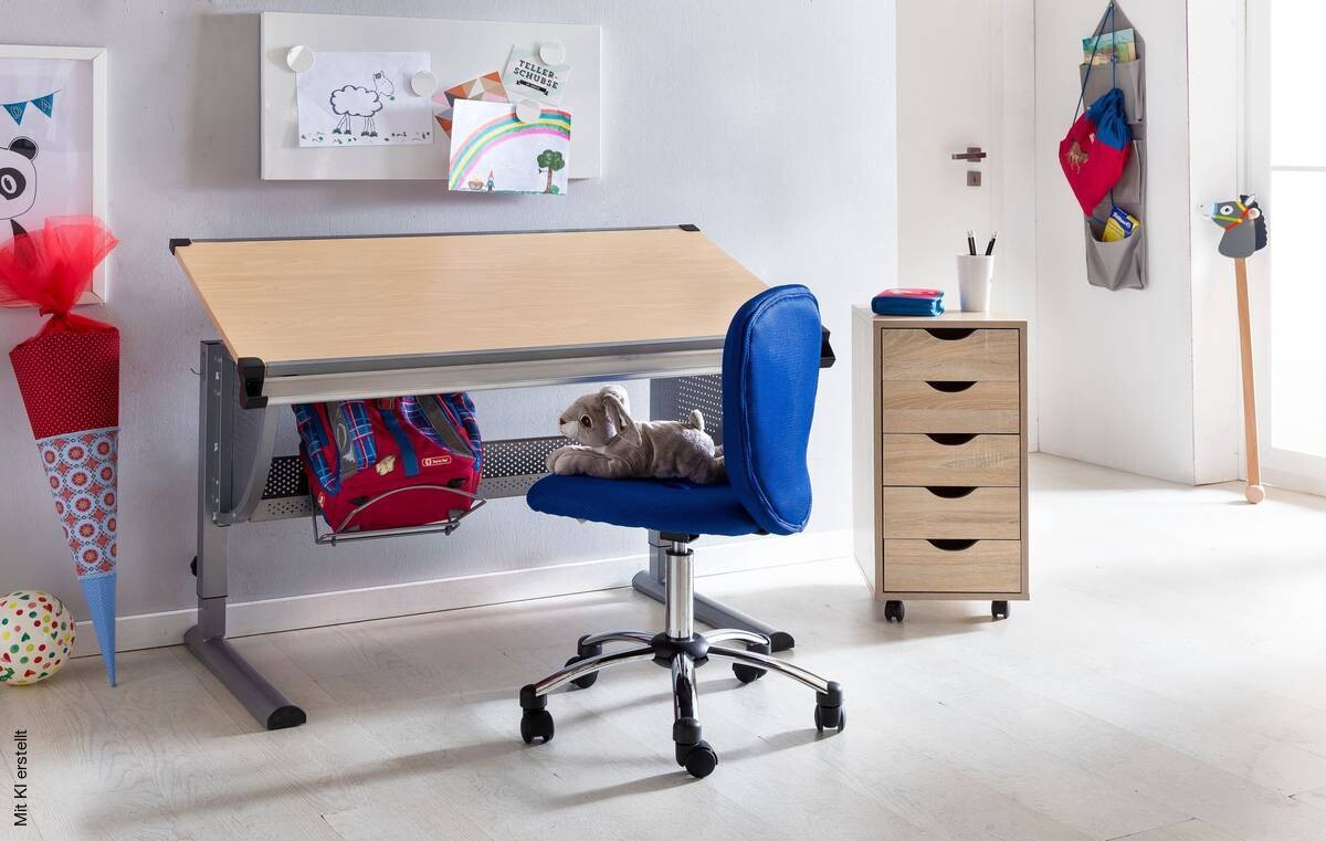 Rollcontainer braun Spanplatte B/H/T: ca. 33x64x38 cm