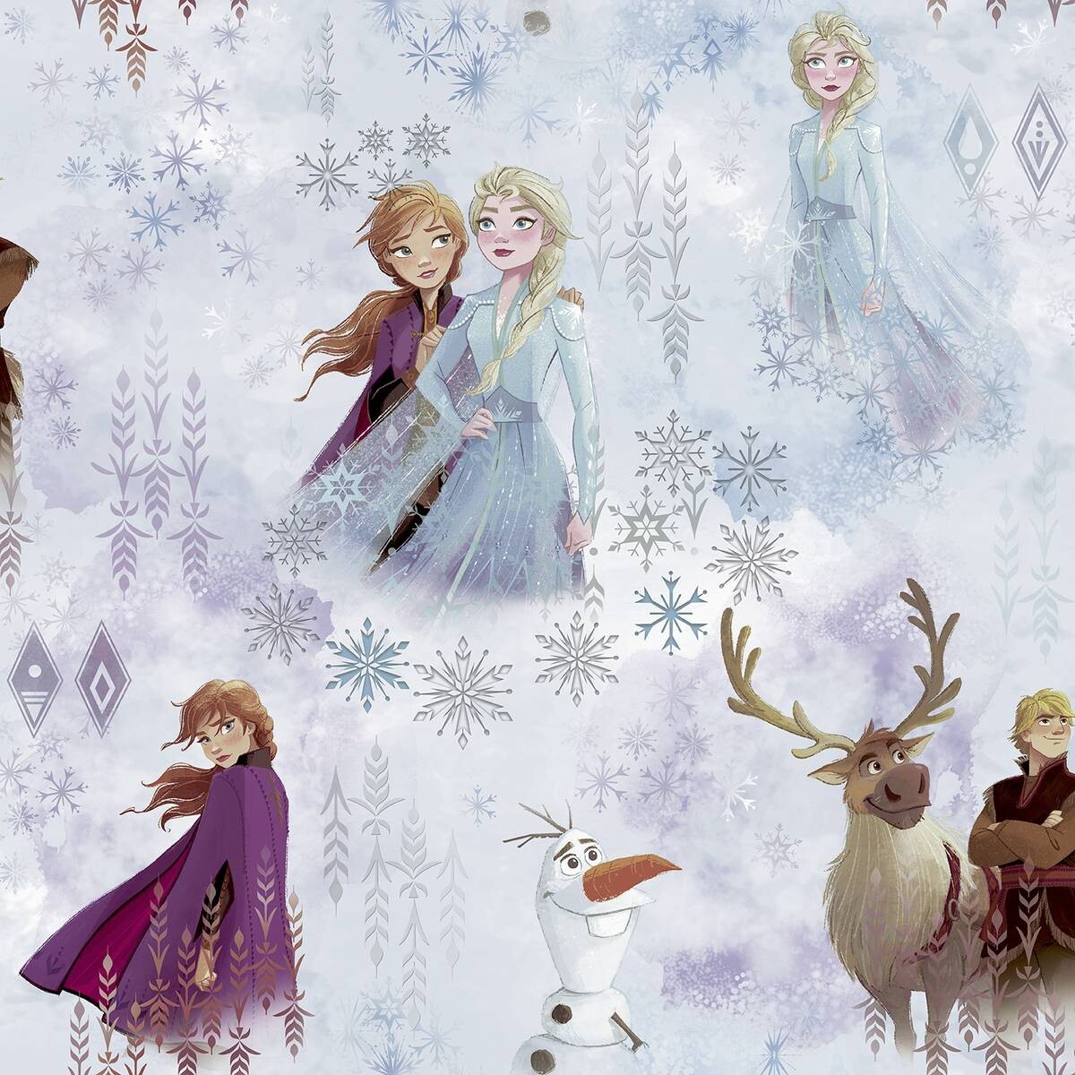 Papiertapete Frozen B/L: ca. 53x1005 cm