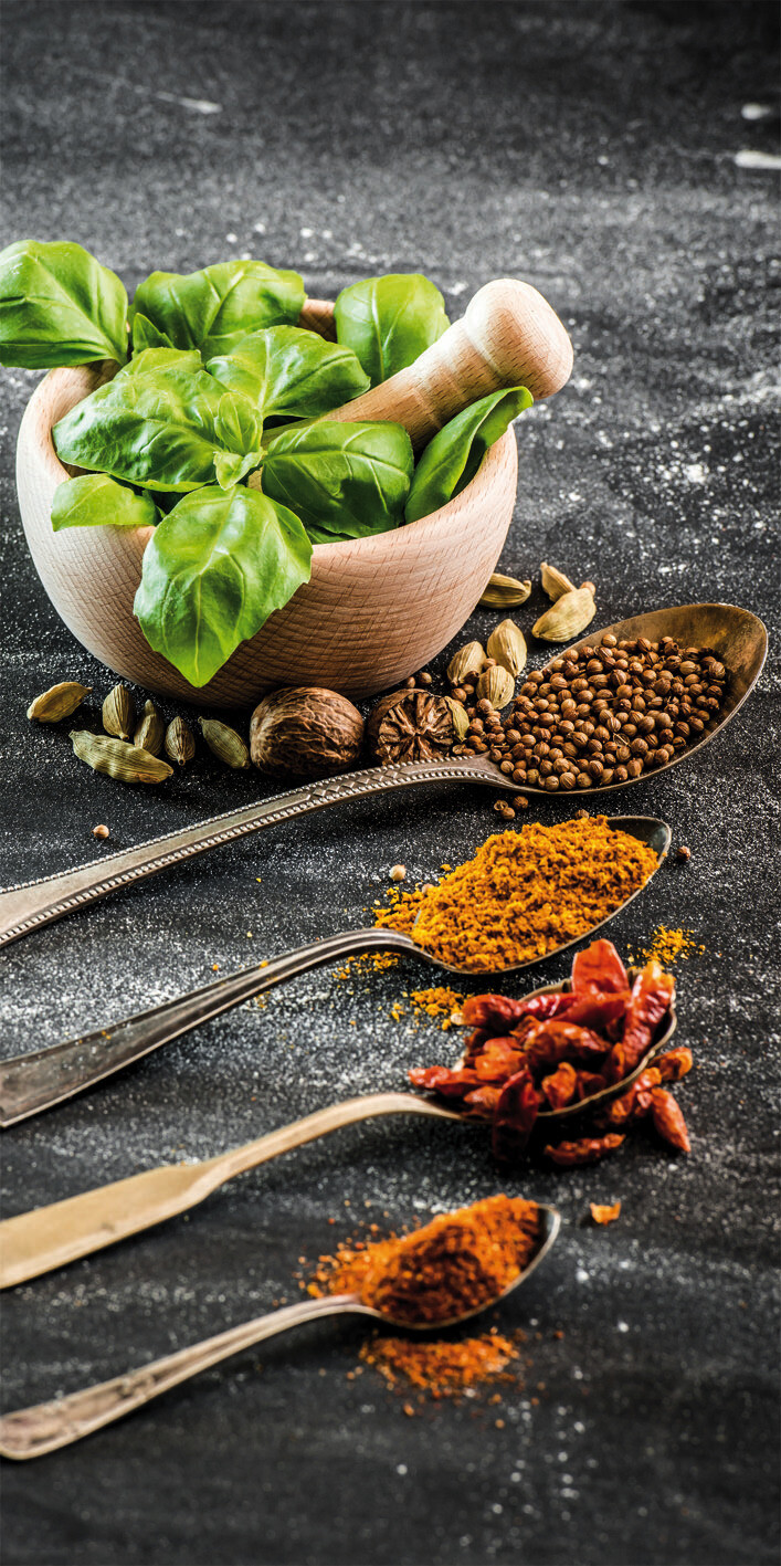 Bönninghoff Keilrahmenbild Gewürze B/L: ca. 20x40 cm