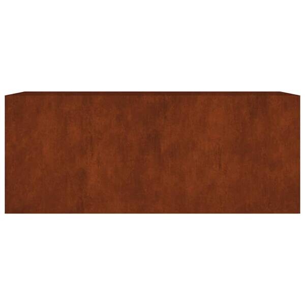 Hochbeet braun Stahl B/H/L: ca. 80x80x200 cm