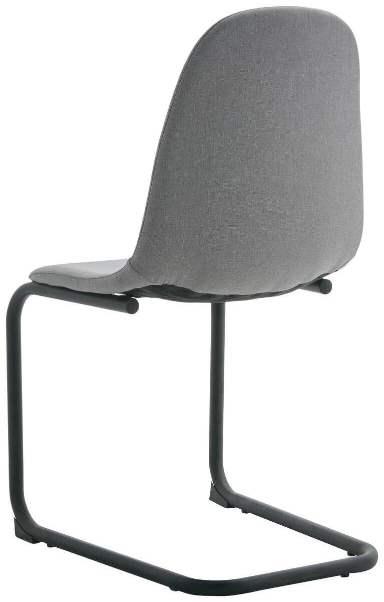 Schwingstuhl Leya grau Microfaser B/H/T: ca. 44x86x53 cm