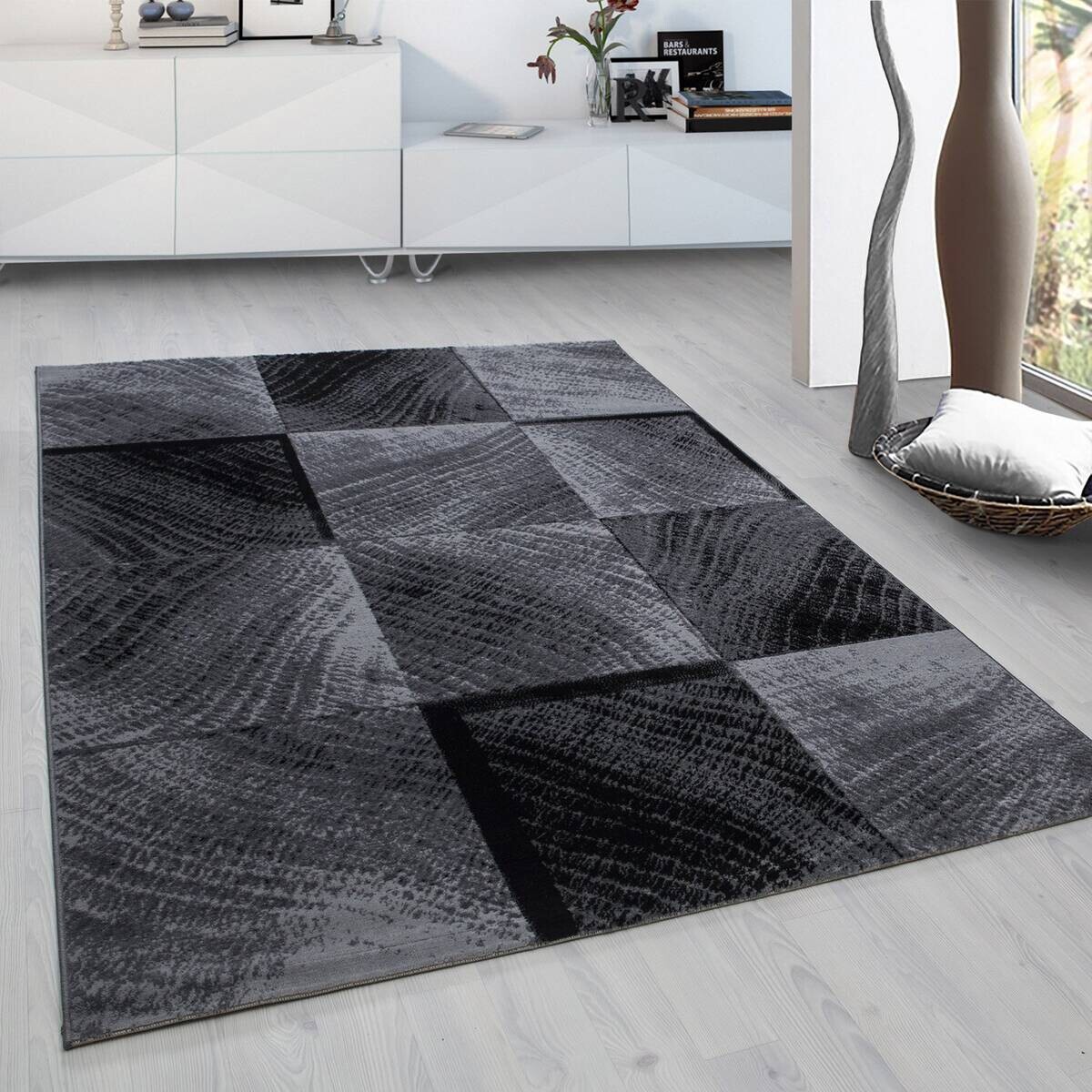 Ayyildiz Teppich PLUS schwarz B/L: ca. 140x200 cm