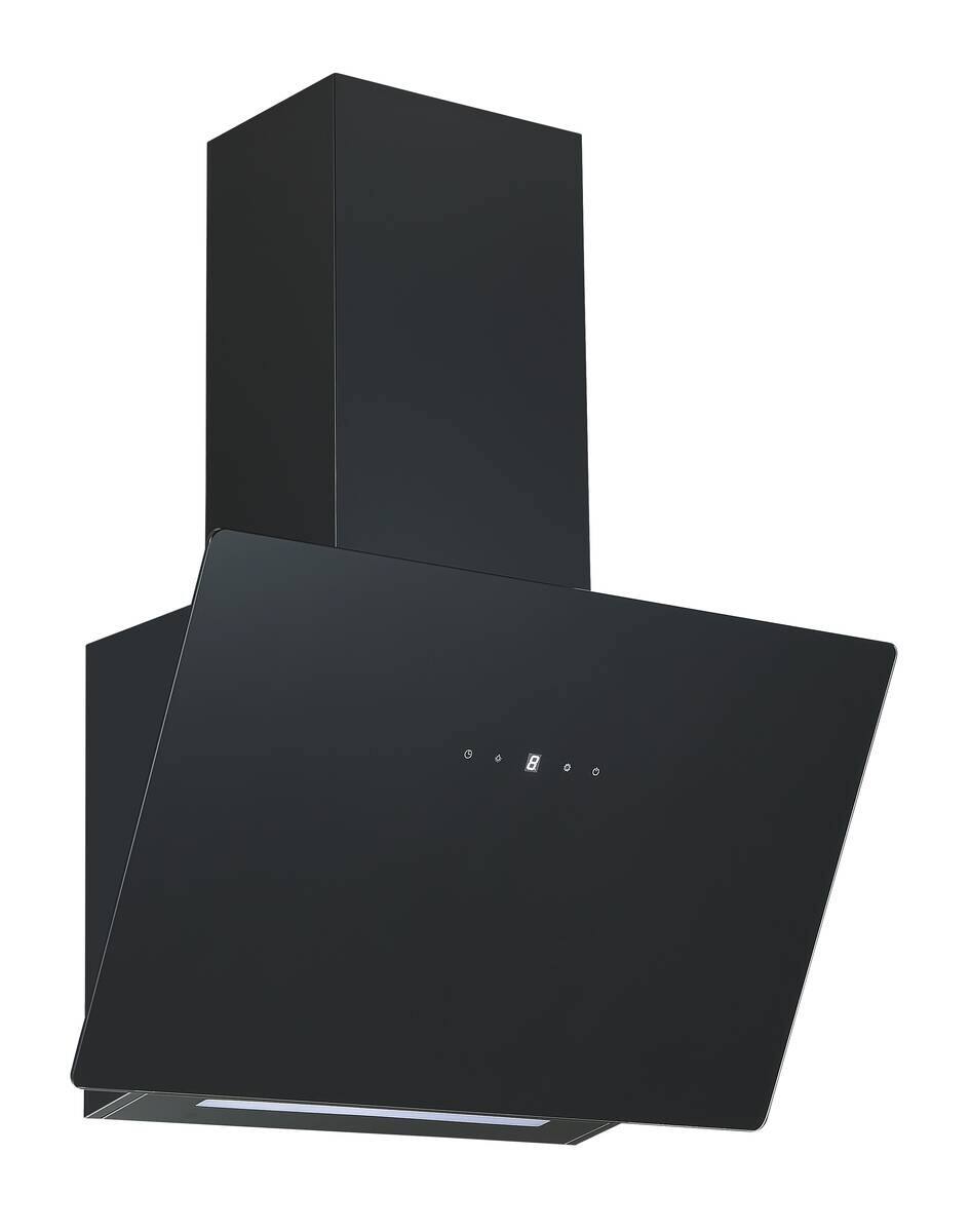 Mican Dunstabzugshaube KHA530TMFSA+ schwarz Metall B/H/T: ca. 60x53,6x29,6 cm