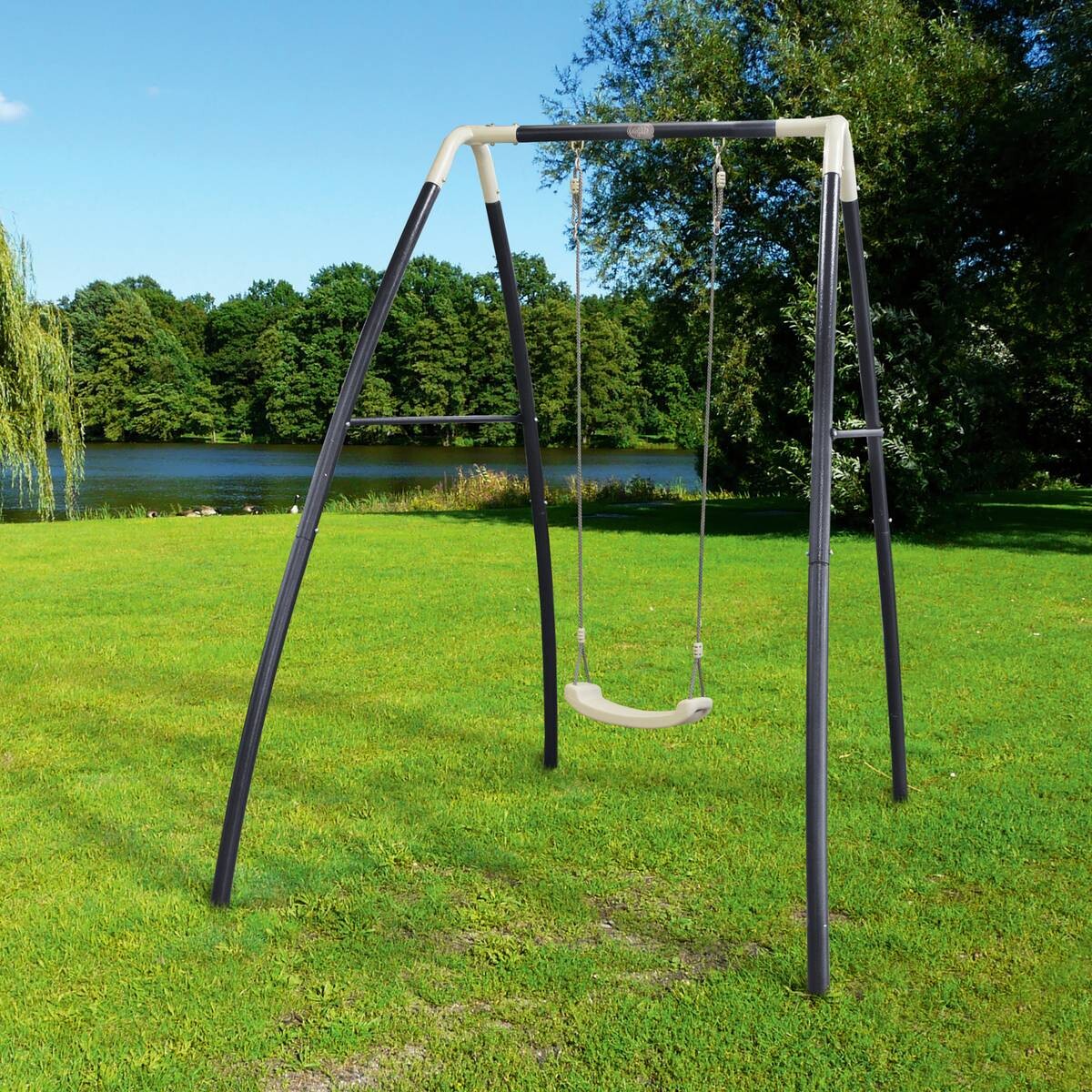 AXI Schaukel schwarz B/H/L: ca. 140x217x210 cm