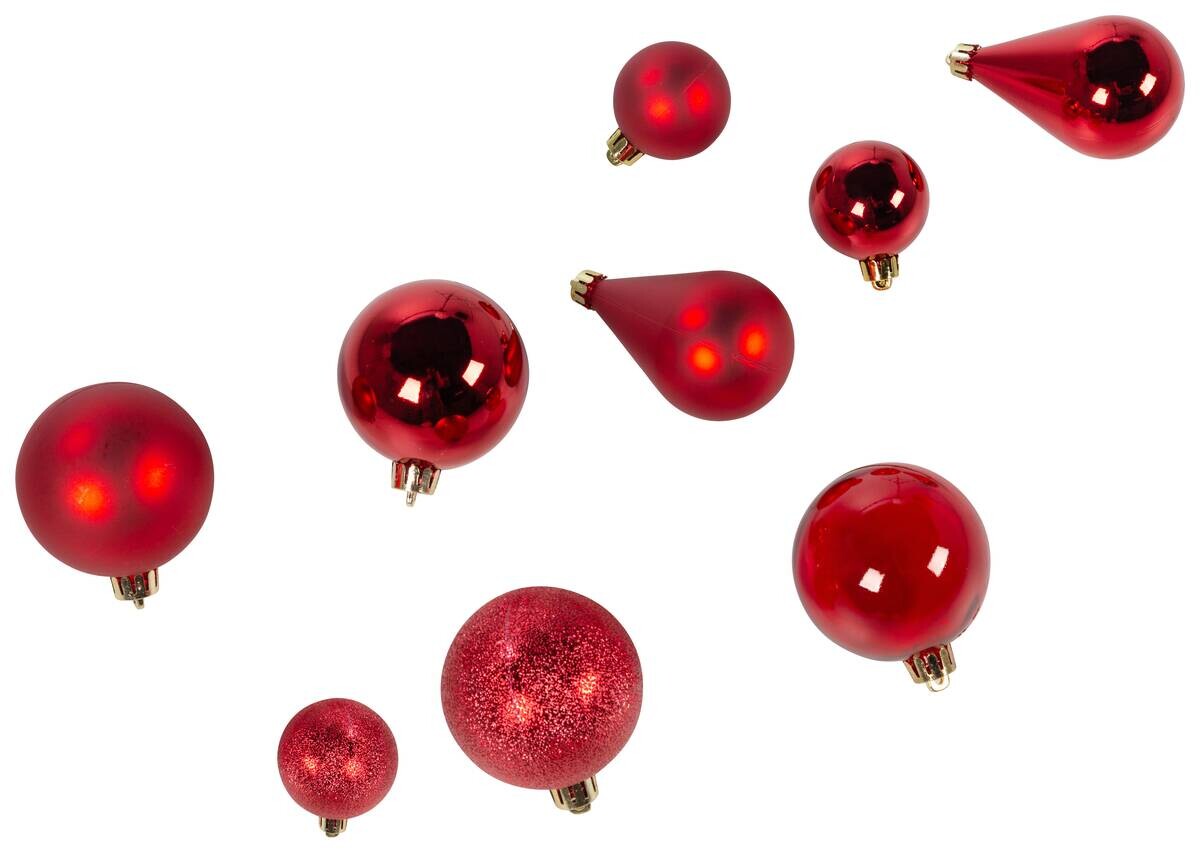 POCOline Weihnachtskugel rot B/H/L: ca. 11,6x31x40,6 cm