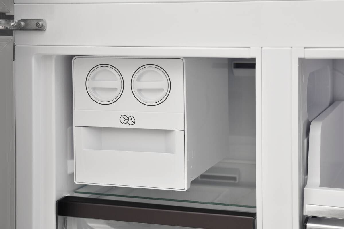 Vestel French-Door Kühl-/Gefrierkombination FD56021 EDX dark Inox B/H/T: ca. 84x179x69 cm