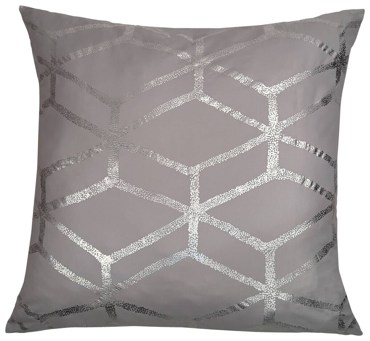 Kopfkissen grau 100% Polyester B/L: ca. 80x80 cm