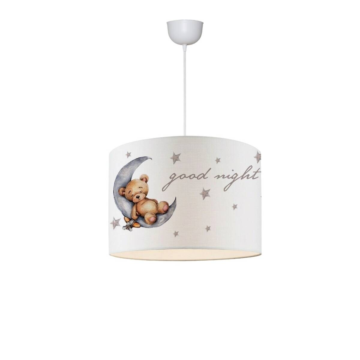 Pendelleuchte mehrfarbig Stoff B/H/L/D: ca. 28x70x28x28 cm E27 1 Brennstellen
