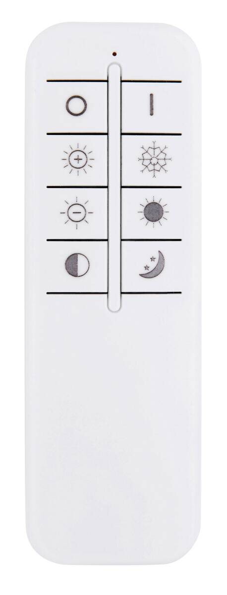 LED-Deckenleuchte Flux silber nickel Kunststoff Metall B/H/L: ca. 45x7,5x56 cm