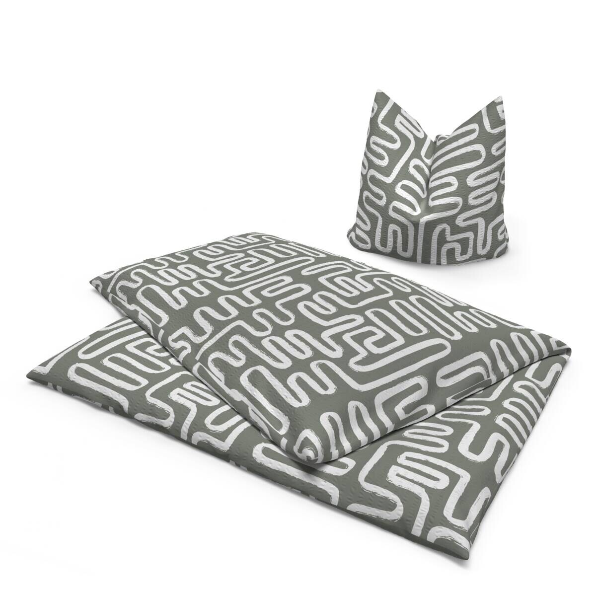 Microfaser Bettwäsche Seersucker