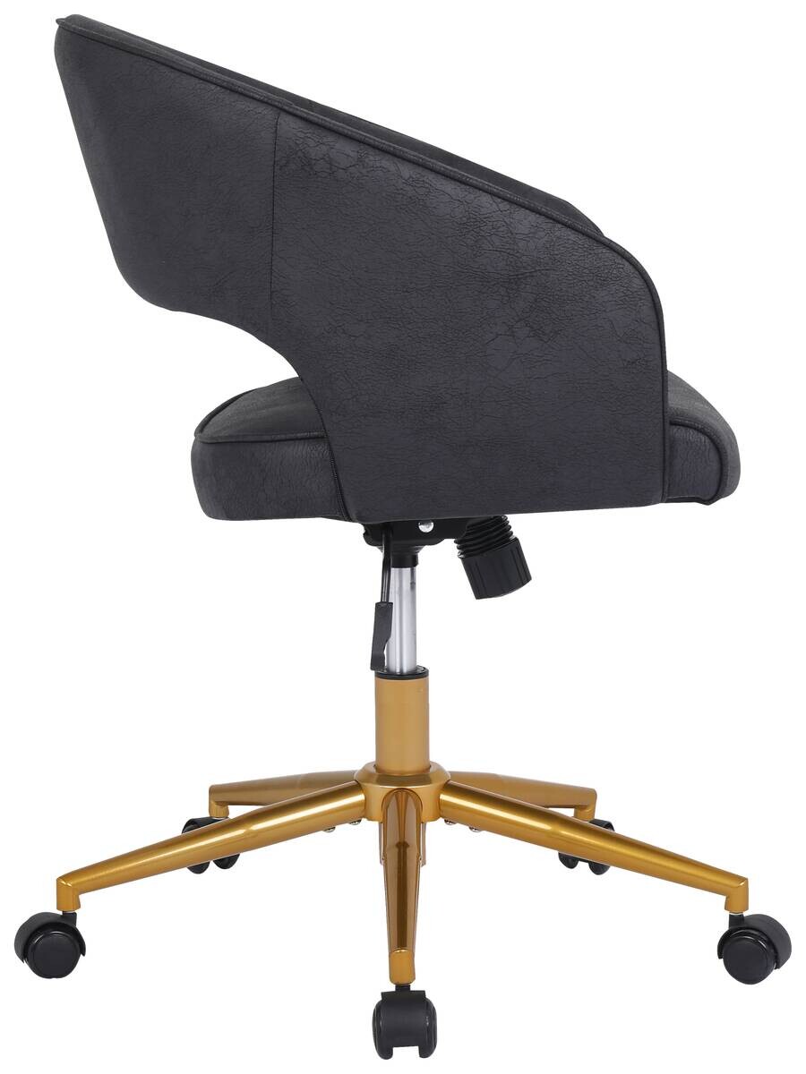 Drehstuhl Andy schwarz Microfaser