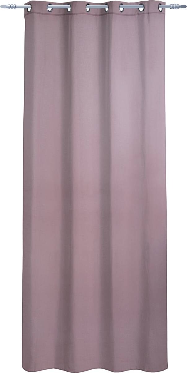 POCOline Ösenvorhang Joel mauve B/L: ca. 140x245 cm