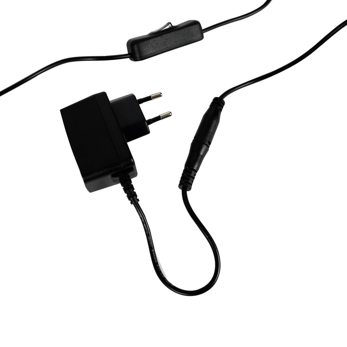 POCOline LED-Tischleuchte Edoardo schwarz Metall H/D: ca. 35x15 cm