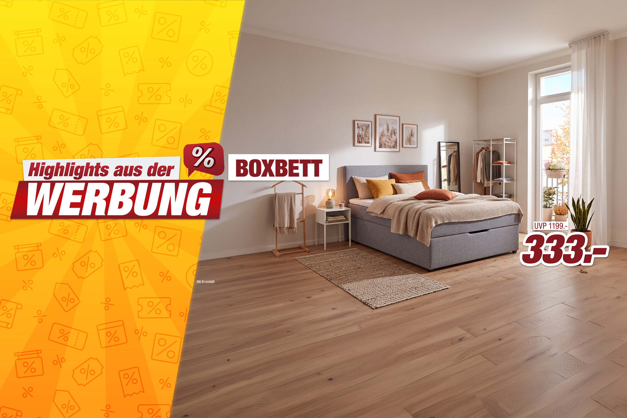 Unsere Werbe Highlights - -1 Boxbett